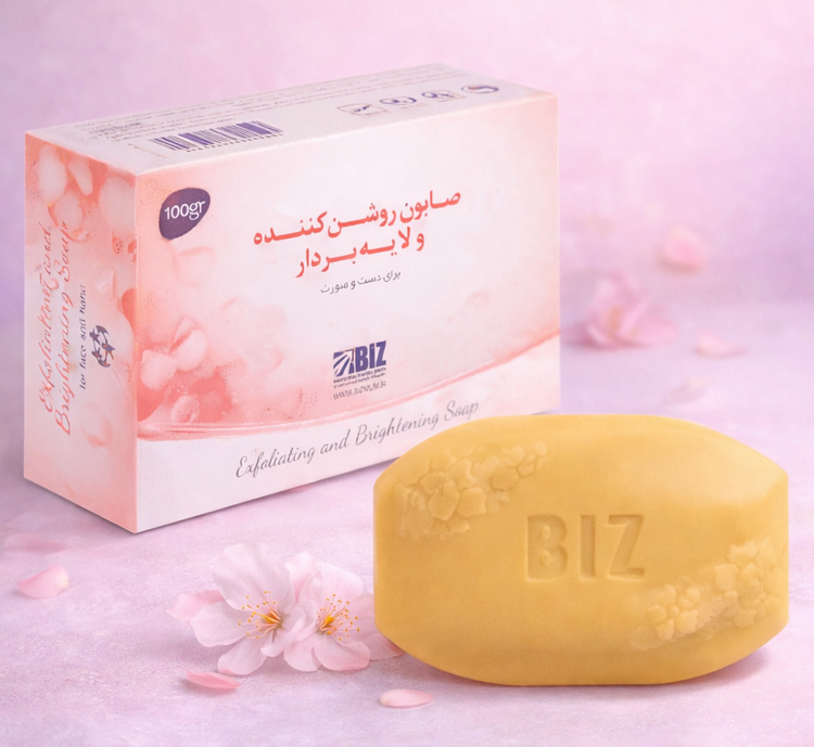 صابون روشن کننده و لایه بردار حاوی اربوتین و AHAتاریخ جدید اورجینال